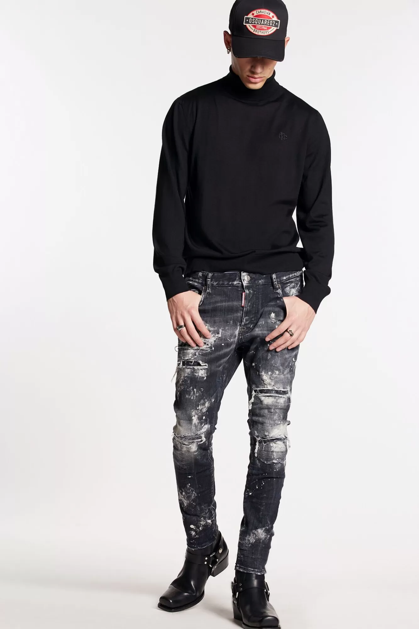 Destroyed Wash Super Twinky Jeans<Dsquared2 Cheap