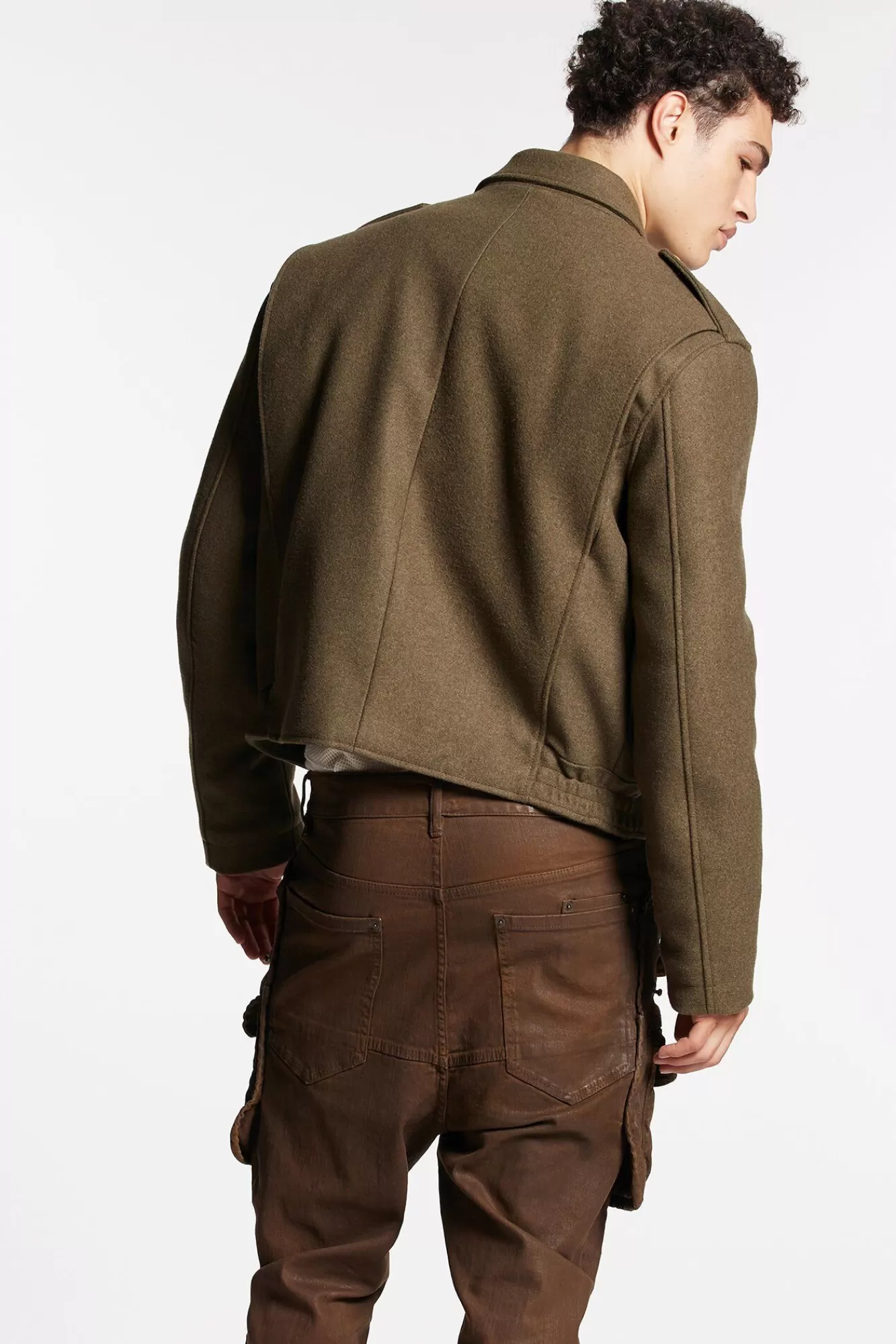 Livery Felted Jacket<Dsquared2 Cheap
