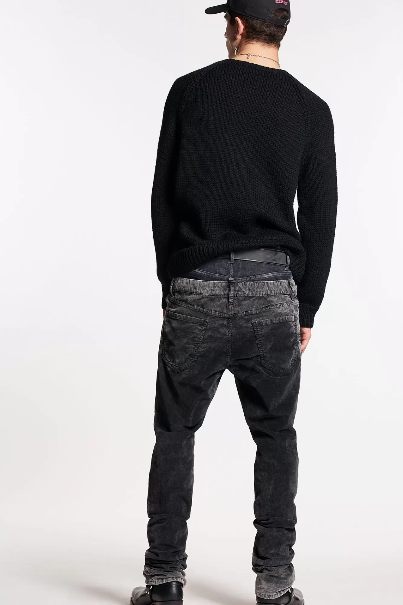 Marble Corduroy Wash Skinny Twin Pack Jeans<Dsquared2 Clearance